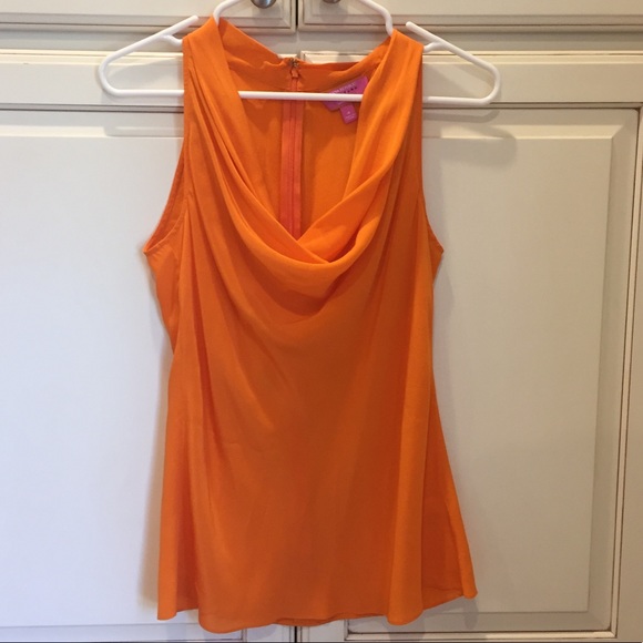 Banana Republic Tops - Banana Republic orange silk top